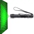Охотничья высокомощная лазерная указка, лазерный перезаряжаемый Видимый луч, компактный размер, презентация, зеленый лазер, уличный инструмент