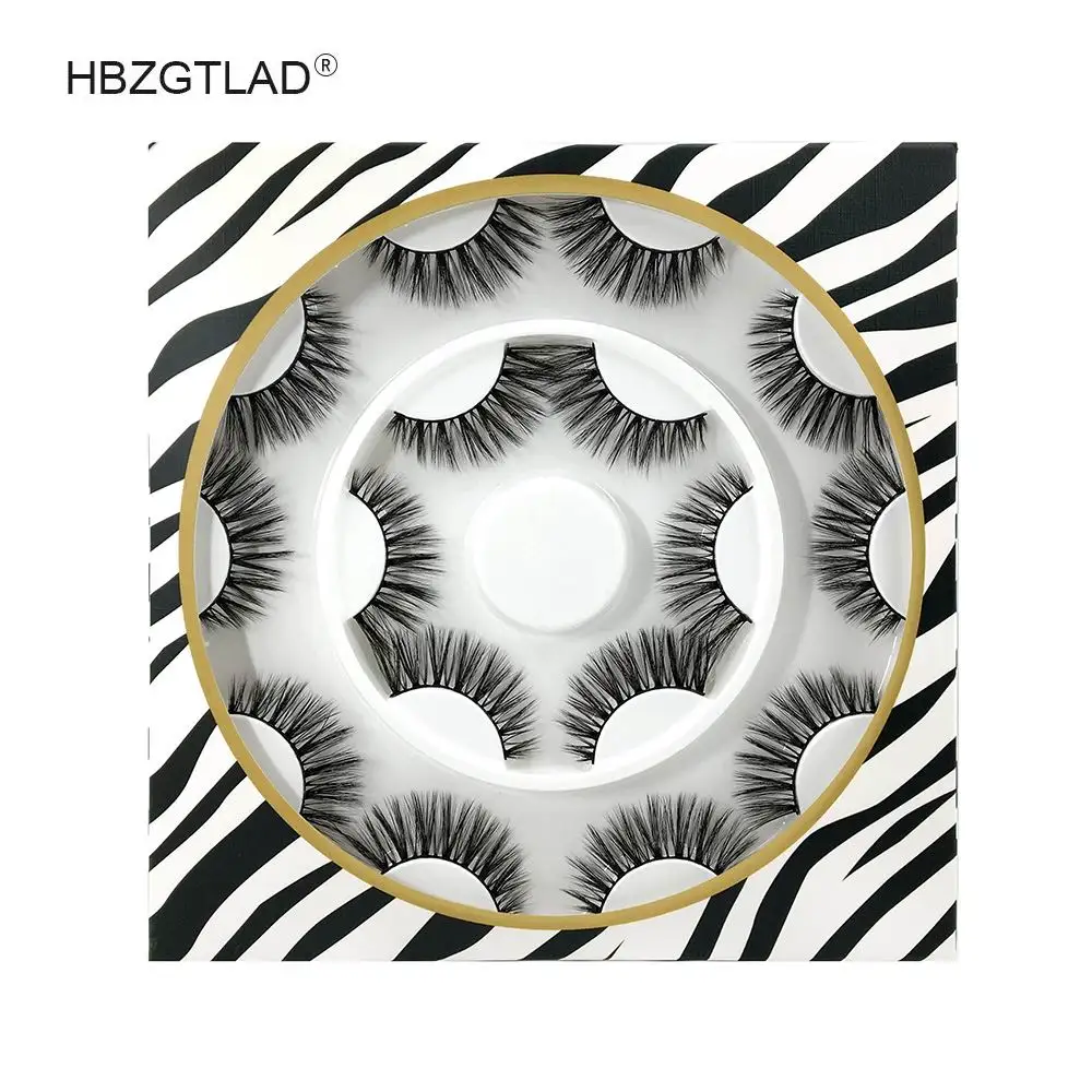 Новые 8 пар 3D норковые накладные ресницы крест-накрест висящий крест пушистые 15