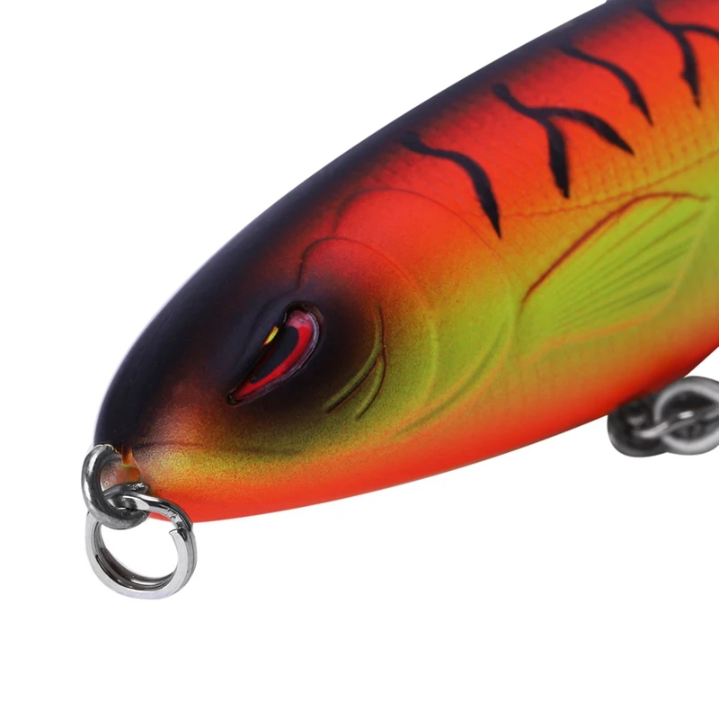 2 шт. Whopper Plopper рыболовная приманка 13 г 90 мм Topwater вращающийся хвост Vmc Крючки бас