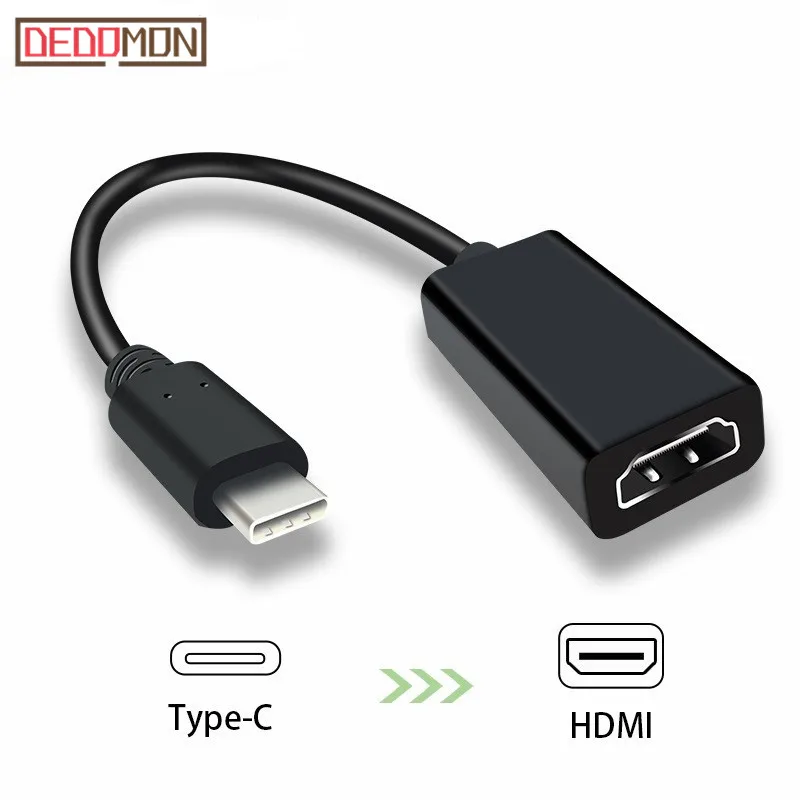 USB Type C к HDMI адаптер 3 1 (USB C) адаптеру папа женскому конвертеру для MacBook2016/Huawei