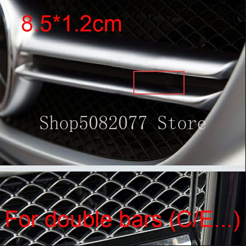 Маленькая наклейка эмблема на решетку радиатора для Mercedes Benz AMG GT Diamond Bar C E значок