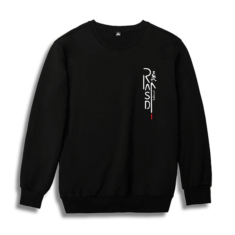 

Big Size Sweatshirts Men Fashion Casual Oversize Black Pullover Spring Autumn Fist Print Sweatshirt Plus Size 7XL Clothes Tops