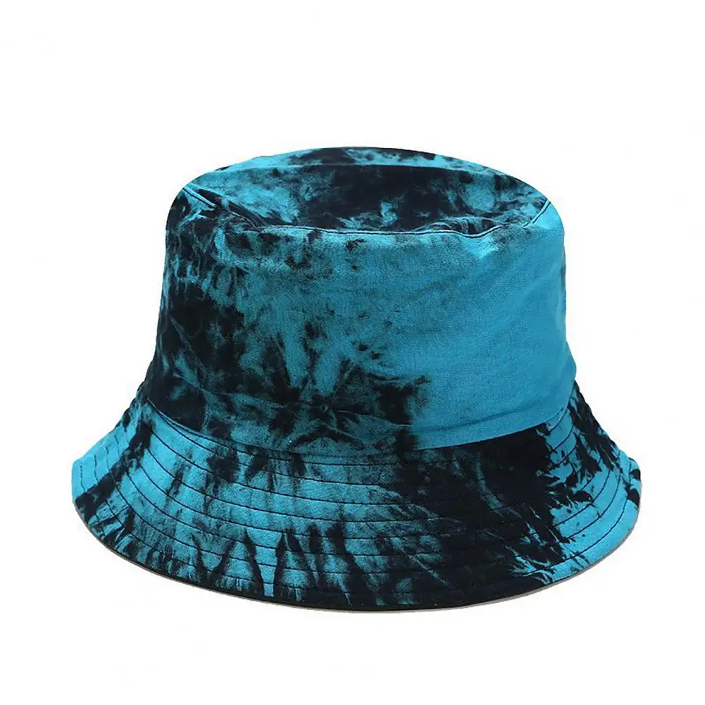 

Unisex 2021 New Hip hop Bucket Hat Tie-Dye Sun Cotton Bucket Hat Travel Beach Fisherman Hats Chapeau Women 2021