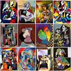 Абстрактная алмазная живопись Picasso 5D DIY, украшение, подарок, картина стразы, Алмазная мозаика, серия всемирно известных картин