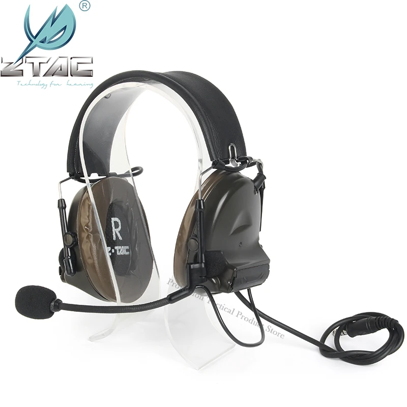 Тактическая гарнитура Peltor Comtac II 6 я печатная плата версия 2020 тактическая с 2