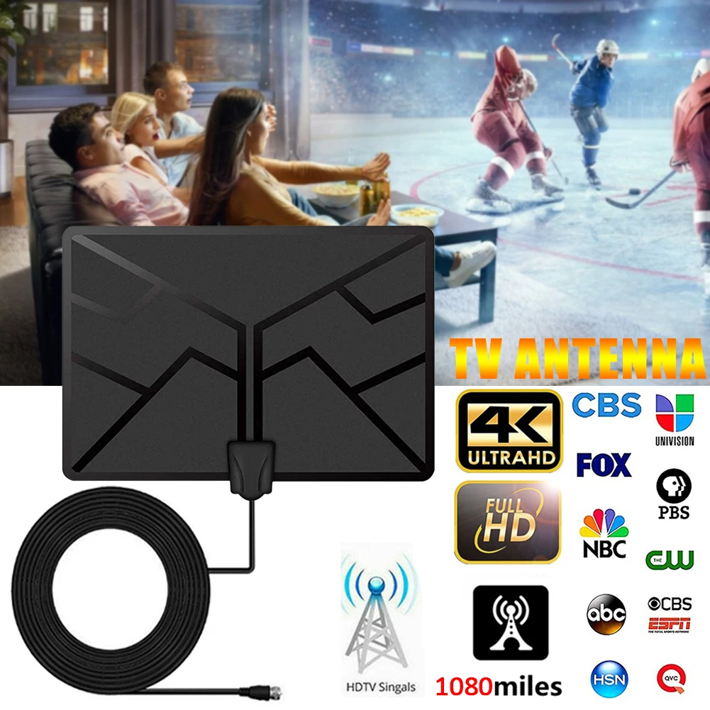 ТВ приставка HD с высоким коэффициентом усиления 4K 25 дБ USV разъем 1080