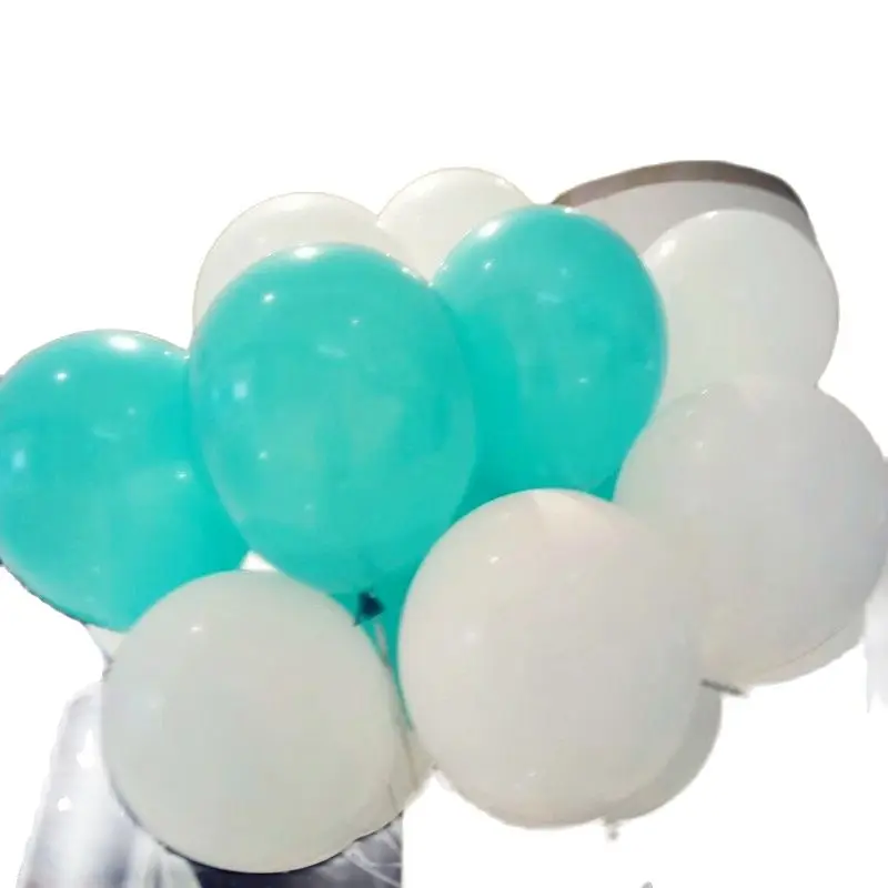 Белые воздушные шары 50 шт./лот 10 дюймовый шарик латексные баллон гелия декор для