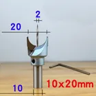 Фреза для фрезерного станка, 8-22 мм, 1 шт., аксессуары для мастерских