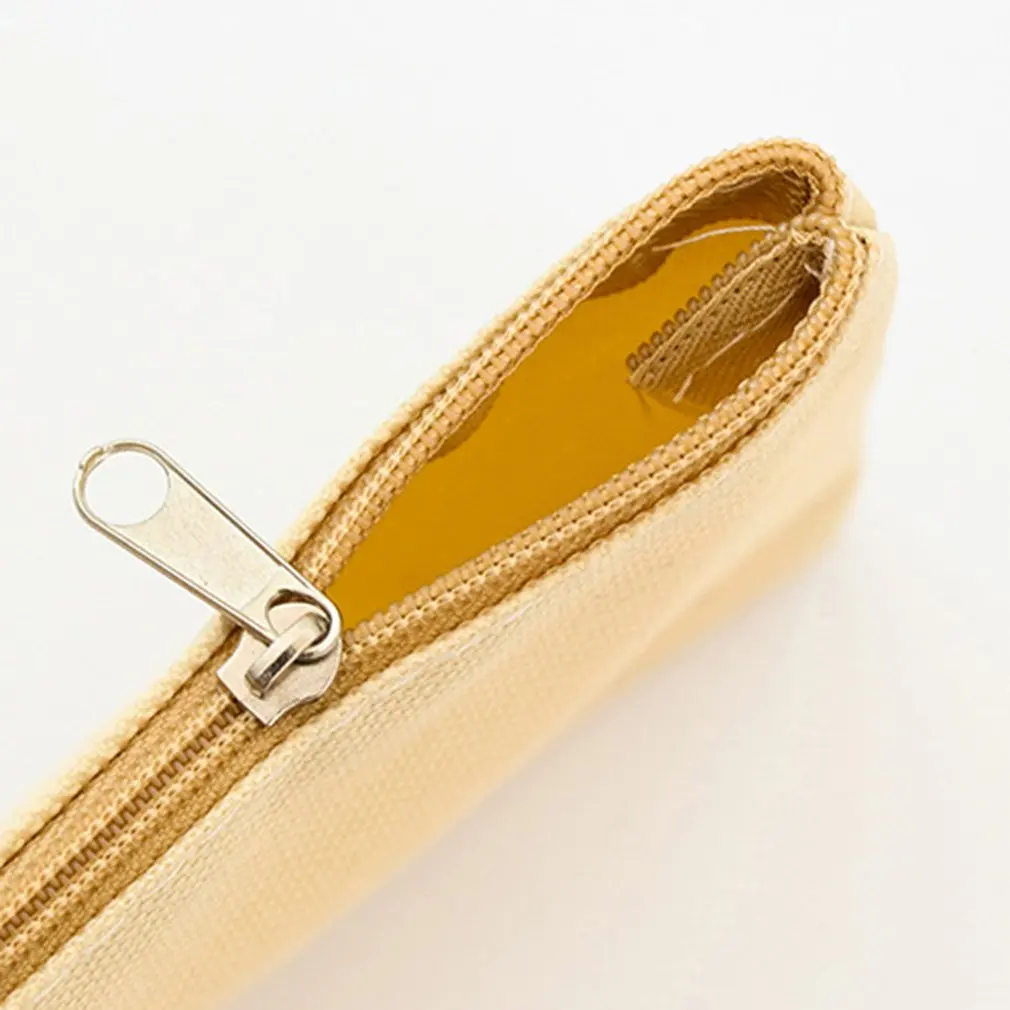 Милый холст для школы карандаш креативный мультяшный Кот пенал большая ручка