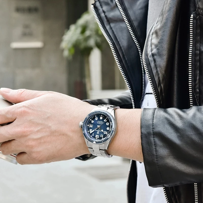 

PAGANI Design Men's Watches 2021 Top Luxury Brand Sapphire Glass Stainless Steel Waterproof Watches Automatic Date Luminous Hand