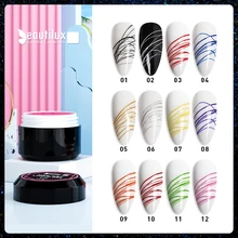 Beautilux Spider Gel No Sticky Layer Nail Art Painting Drawing Lining Gels Nail Polish UV LED Gel Lacquer For Nail Design 6g