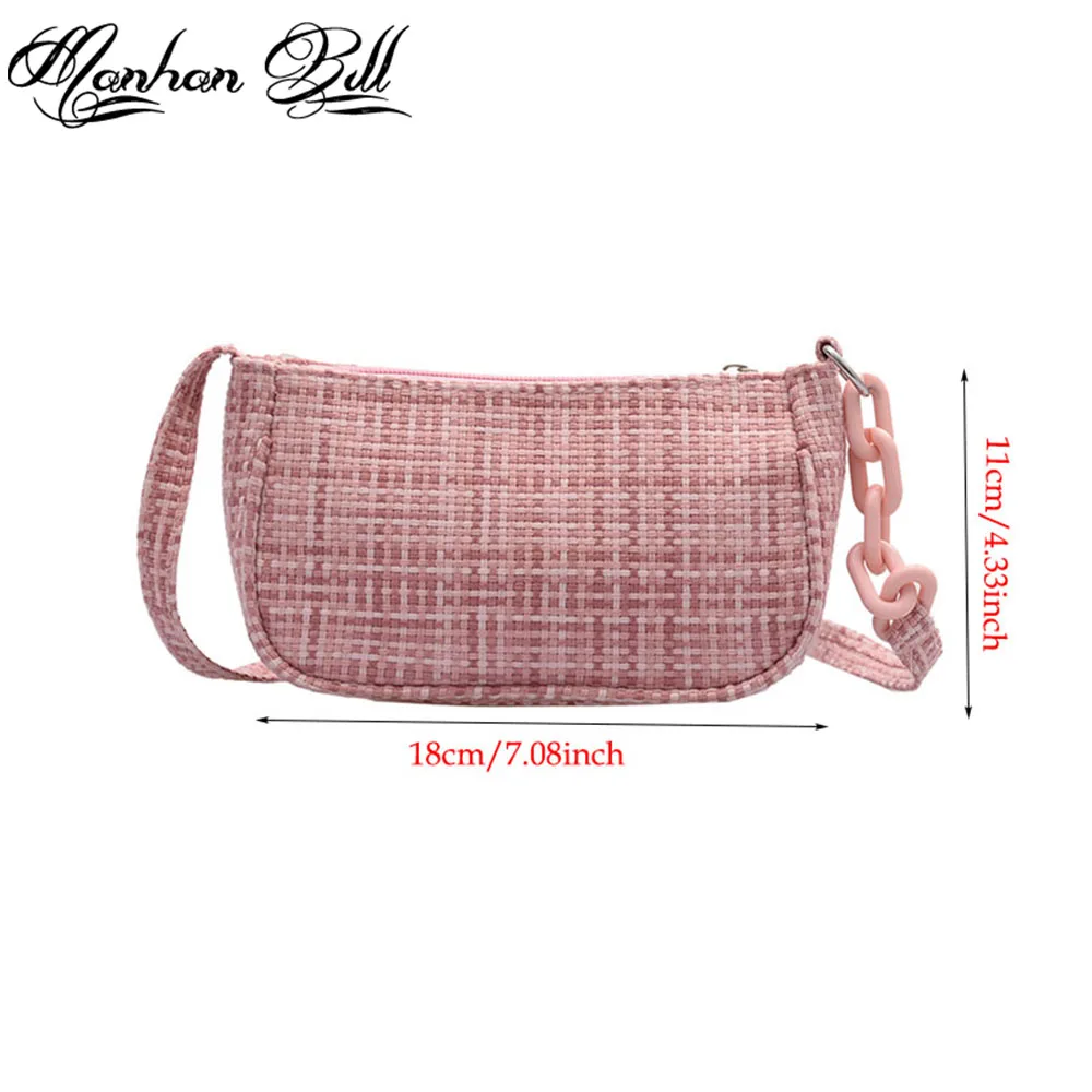 

Small Bag Female 2021 New Simple And Versatile Messenger Bag Niche One-Shoulder Semi-Circular Small Square Bag 31446