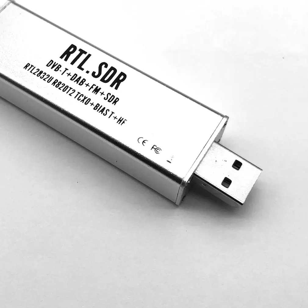 RTL-SDR блог V3 RTL2832U 1PPM TCXO HF BiasT SMA программный алюминиевый экранированный Чехол-тюнер