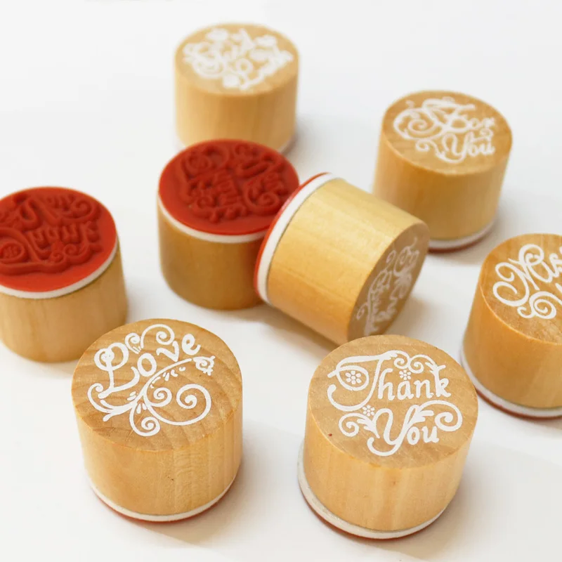 Резиновые штампы для скрапбукинга Ретро прозрачные изготовления