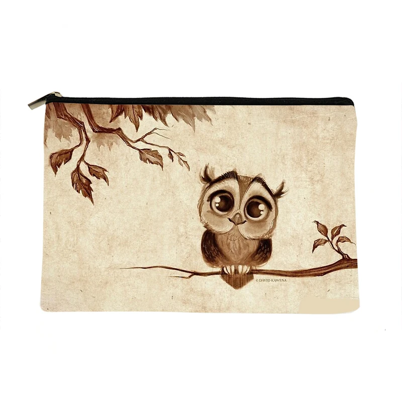 

Women Doodle Series Owl Printed Make up bag Fashion Women Cosmetics Organizer Bag for Travel Colorful Storage Bag for Lady Bag