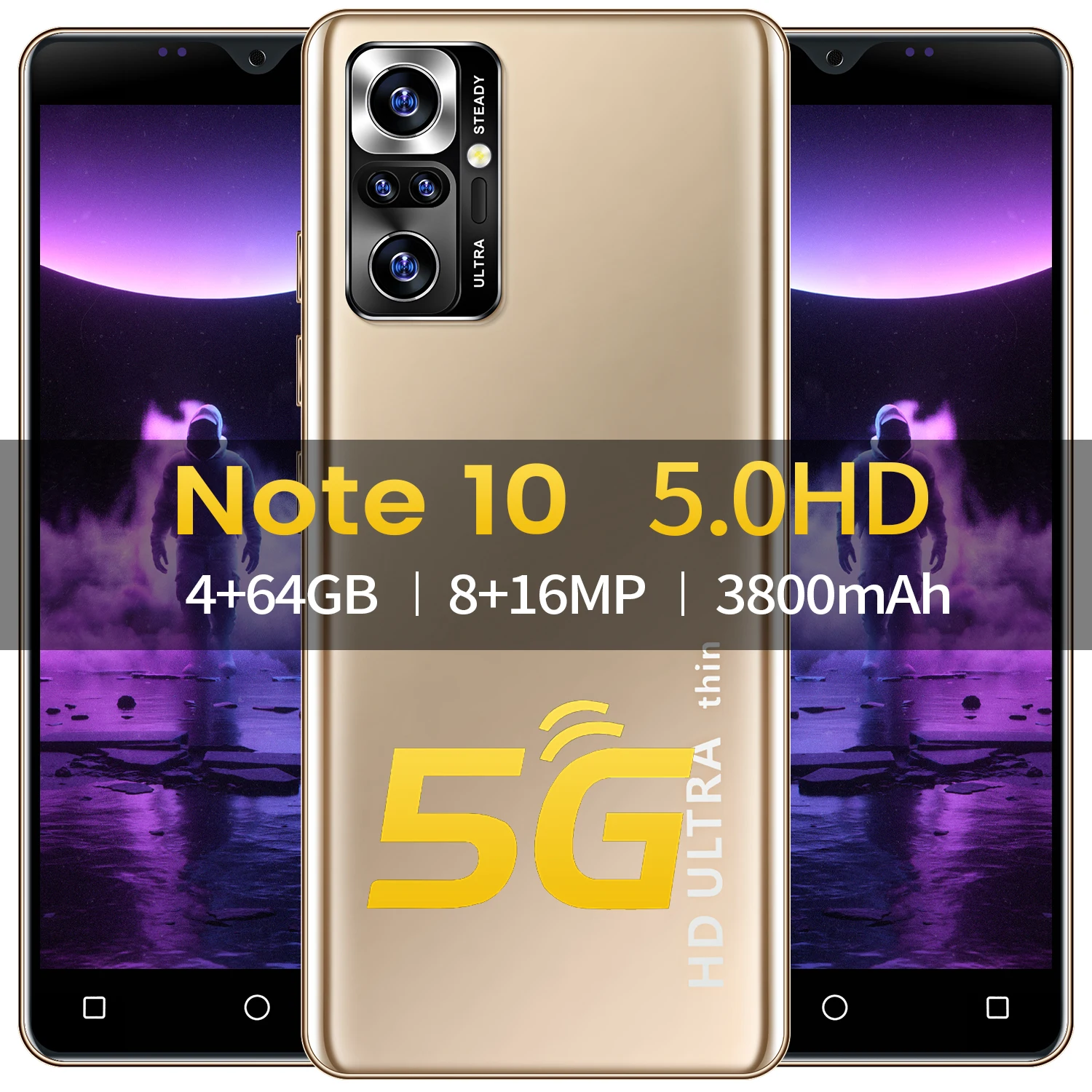 

Samsug Note10 Smartphones 6GB 128GB 32MP Celulares Face ID Unlocked Android 10.0 Mobile Phones Wifi WCDMA Global 4G LTE Phone