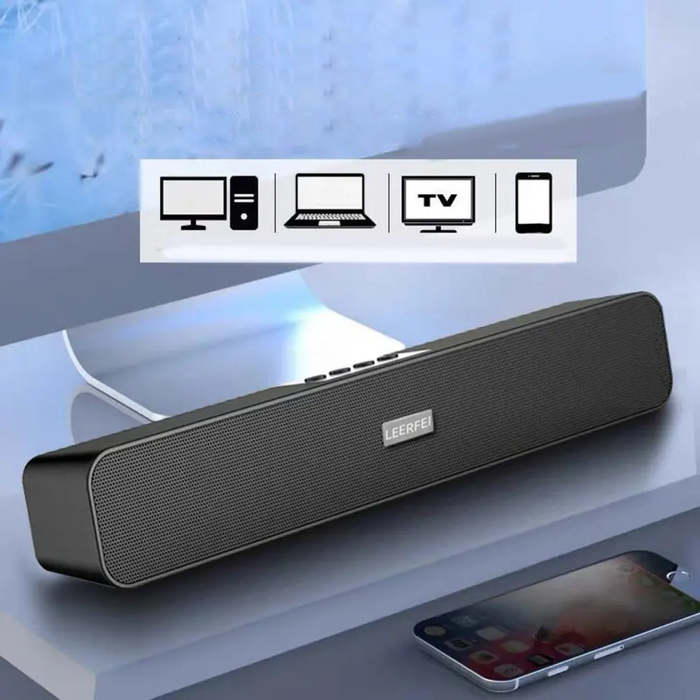 

Home Theater Sound System Bluetooth-compatible Speaker Computer Speakers Wireless Stereo For TV Soundbar Box Subwoofer