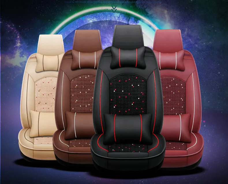 Чехол для автомобильного сиденья GEEAOK prius fiat 500 renault megane 3 volvo v50 peugeot 308 opel astra j vw polo 6