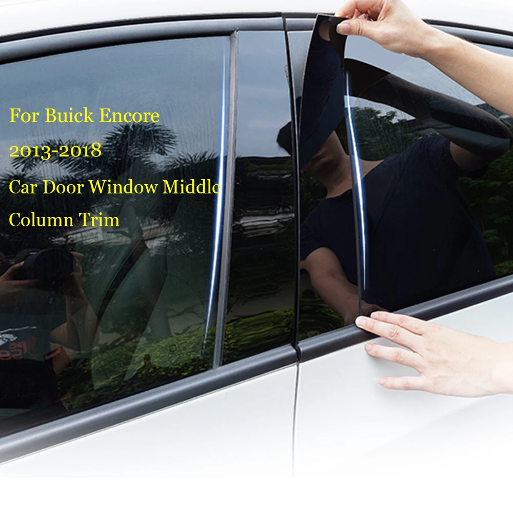 Для Buick Encore Opel Mokka 2013-2018 Автомобильная дверь окно средняя Колонка отделка B C полоса
