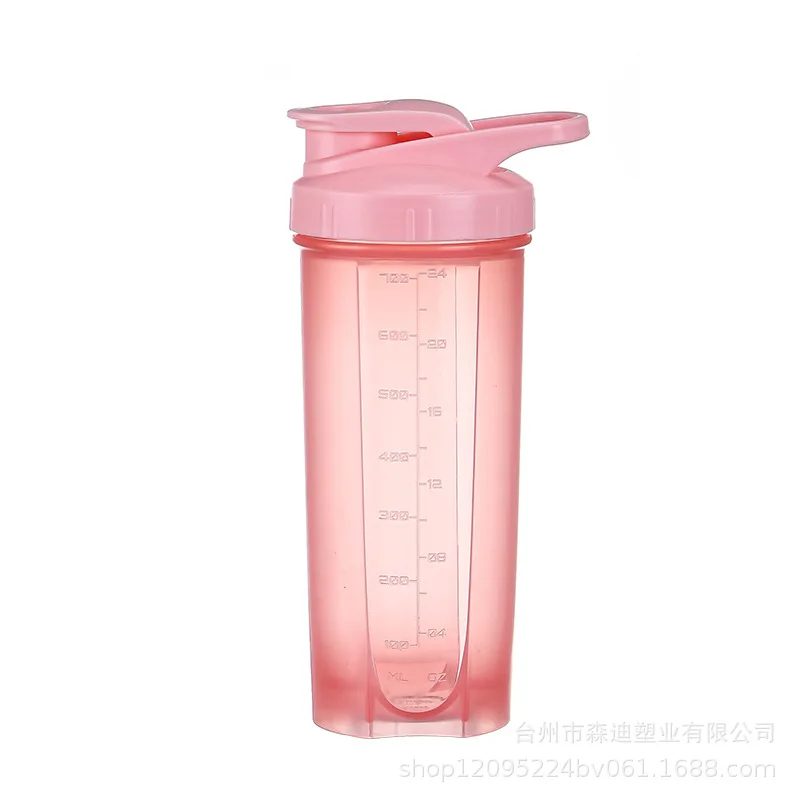 

700ml Shake Cup Milkshake Sports Bottle Outdoor Fitness Water Cup Protein Powder Mixing Cup Portable Gym Training Drinkware