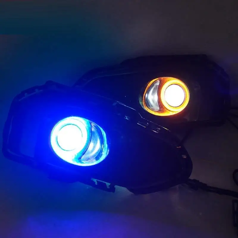 Указатель поворота, Стайлинг, Automovil, Drl, Led Assessoires, дневные ходовые огни, передние противотуманные фары, автомобильные фары в сборе, 18 для Honda Fit