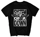 SYSTEM OF A DOWN футболка хлопок короткий рукав Для мужчин's футболка SOAD