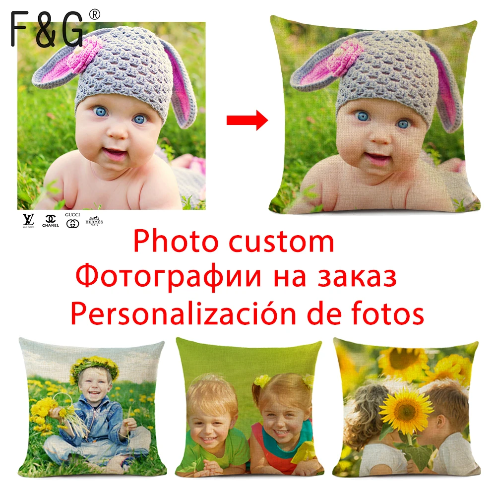 Индивидуальная Настройка декоративная наволочка для домашних животных свадьба