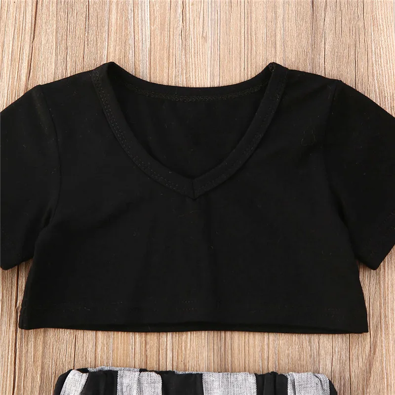 Комплект детской одежды из 2 предметов для маленьких девочек комплект летней с