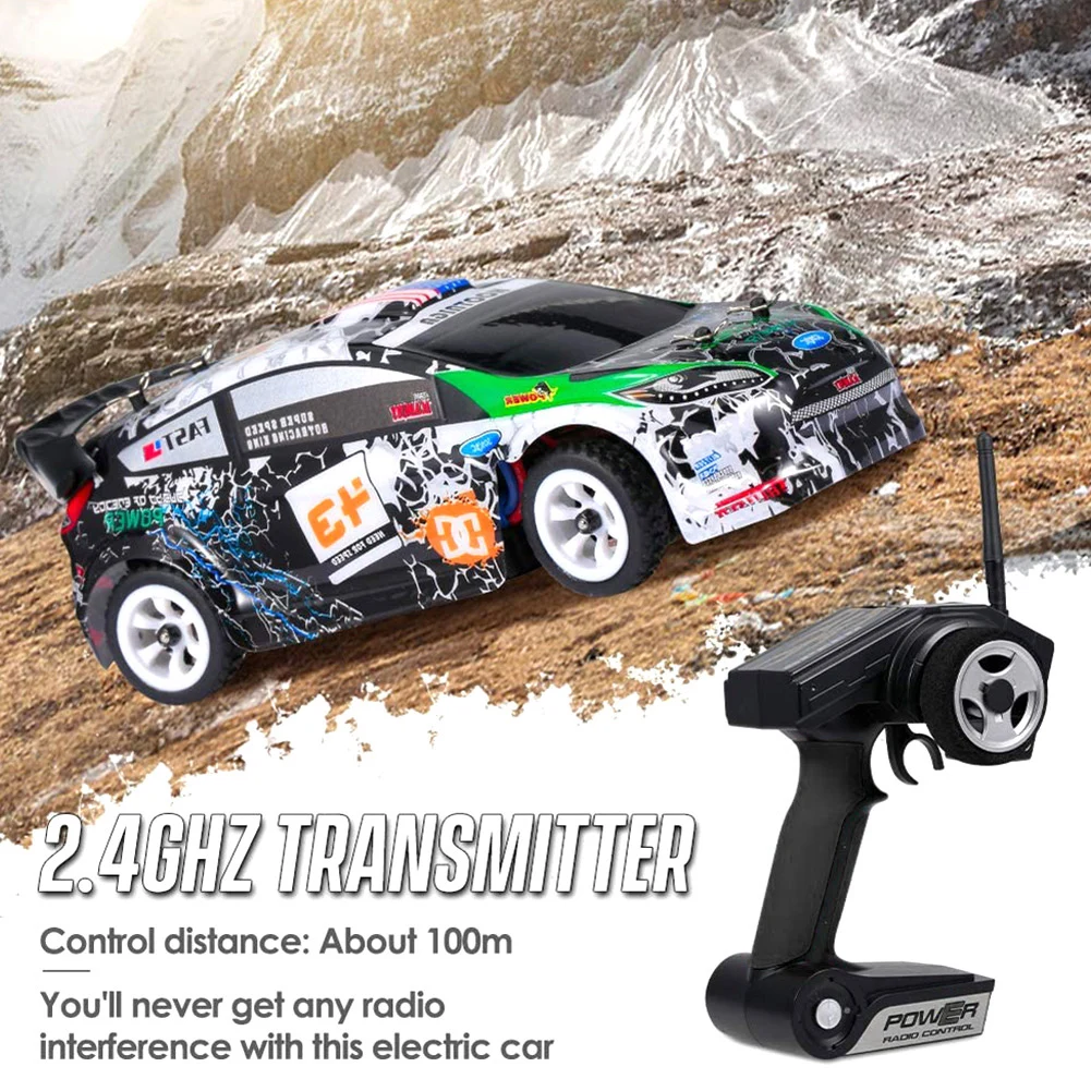 

K989 1:28 Full Scale RC Car High Speed Racing Car 2.4GHz Remote Control Toy Model Car for Kids Outdoor ASD88