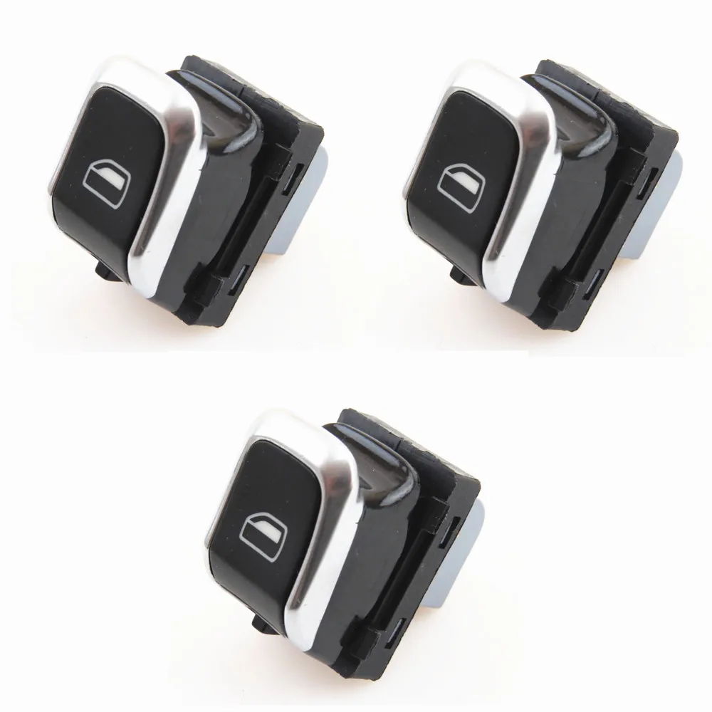 FHAWKEYEQ хром драйвер главный выключатель питания пассажира Стекло лифт для RSQ3 A6 S6 A7