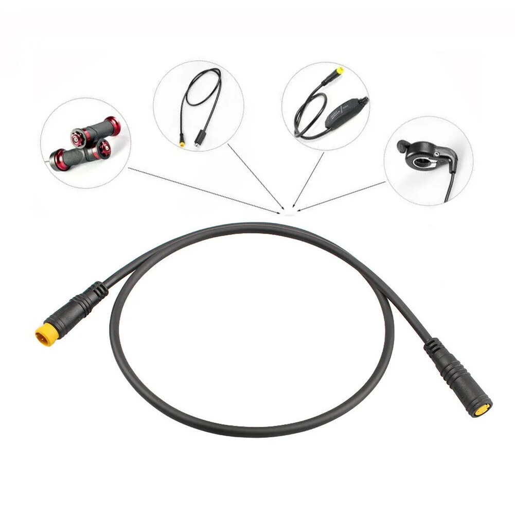 BAFANG 3 PIN 80cm Sensor Extension Cable Gear Shift Sensor Brake Sensor Power Cut Off Throttle Extension Cables For BAFANG Motor