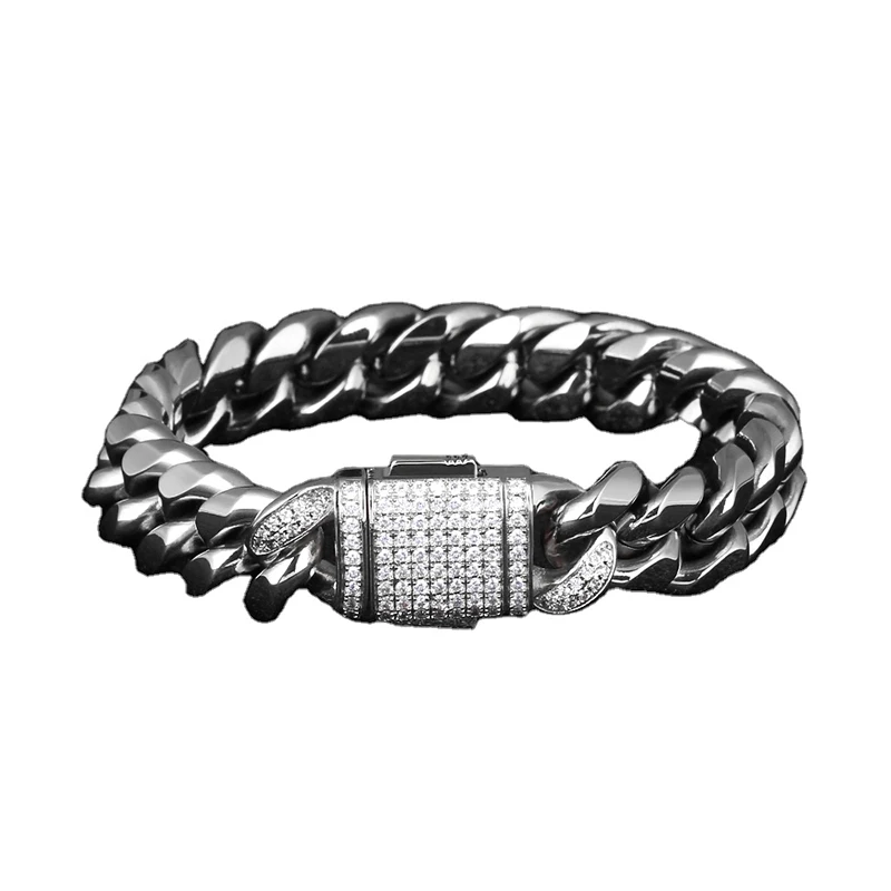 Новинка 2021 модные ювелирные изделия в стиле хип-хоп кубинский браслет Майами
