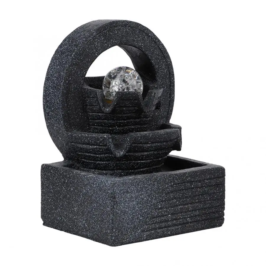 Украшение мини водопад настольный фонтан украшение стола для дома офиса отеля