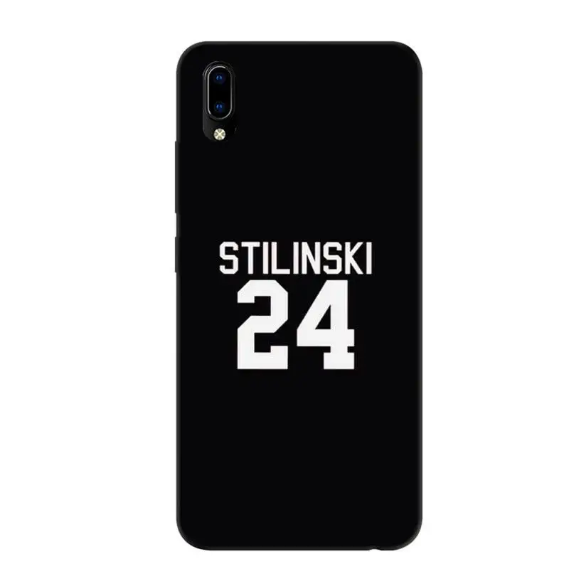 

Teen Wolf Stilinski 24 Phone Case for redmi 5 plus 6A 7A 8A 9A note 7 8T 9S Black Soft pro max nax fundas cover
