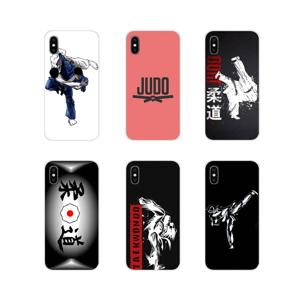Аксессуары чехол для телефона Чехлы джудо тхэквондо Samsung Galaxy S2 S3 S4 S5 Mini S6 S7 Edge S8 S9