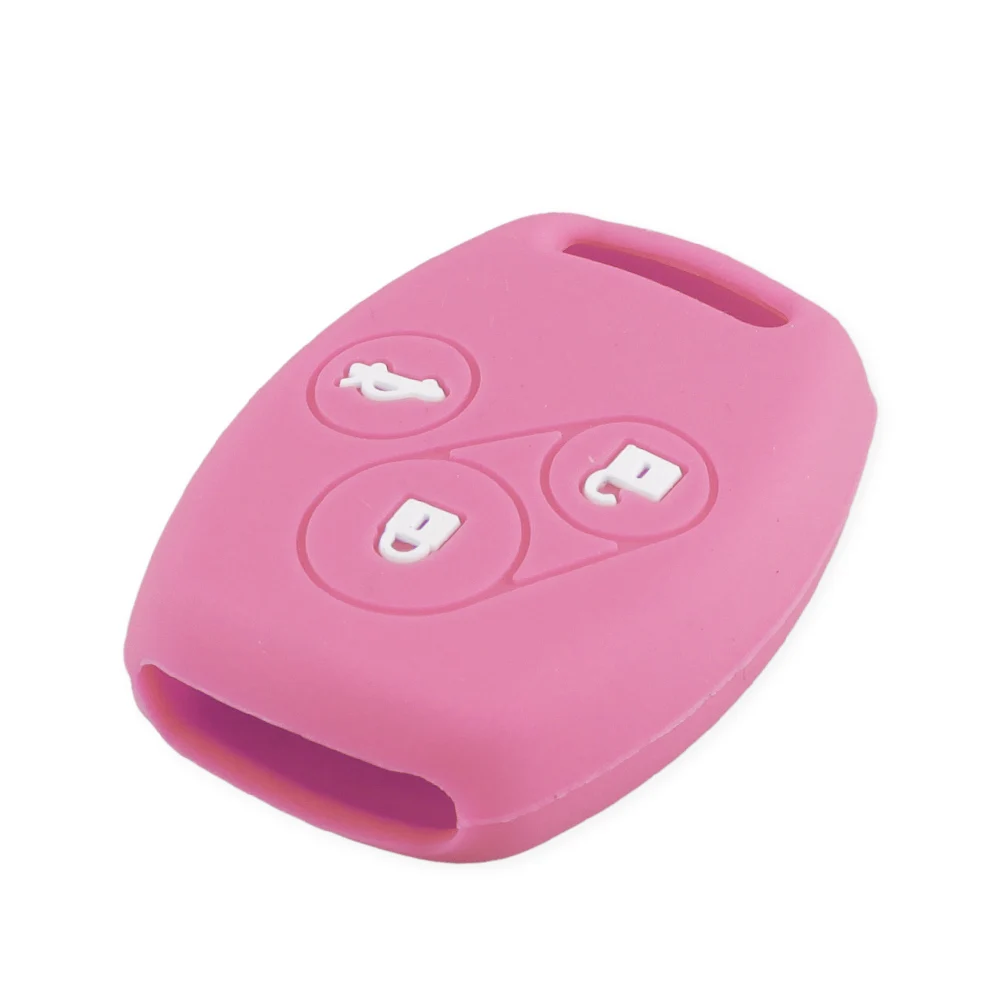 KEYYOU Silicone Car Key Cover Case Fob Remote Shell 2003 2008 2009 2010 2011 2012 For Honda Accord CRV Civic Fit Pilot |