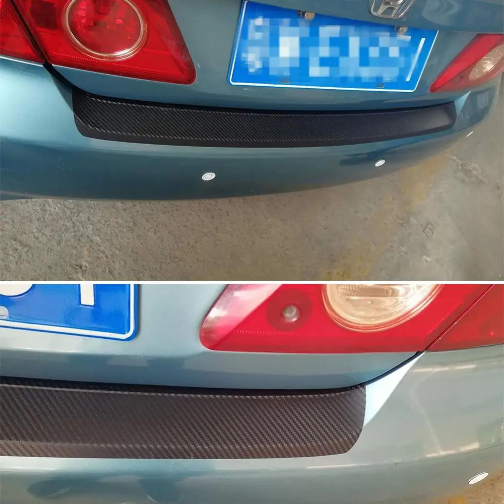 Защитная пластина для заднего бампера автомобиля SUV резиновая крышка защитная