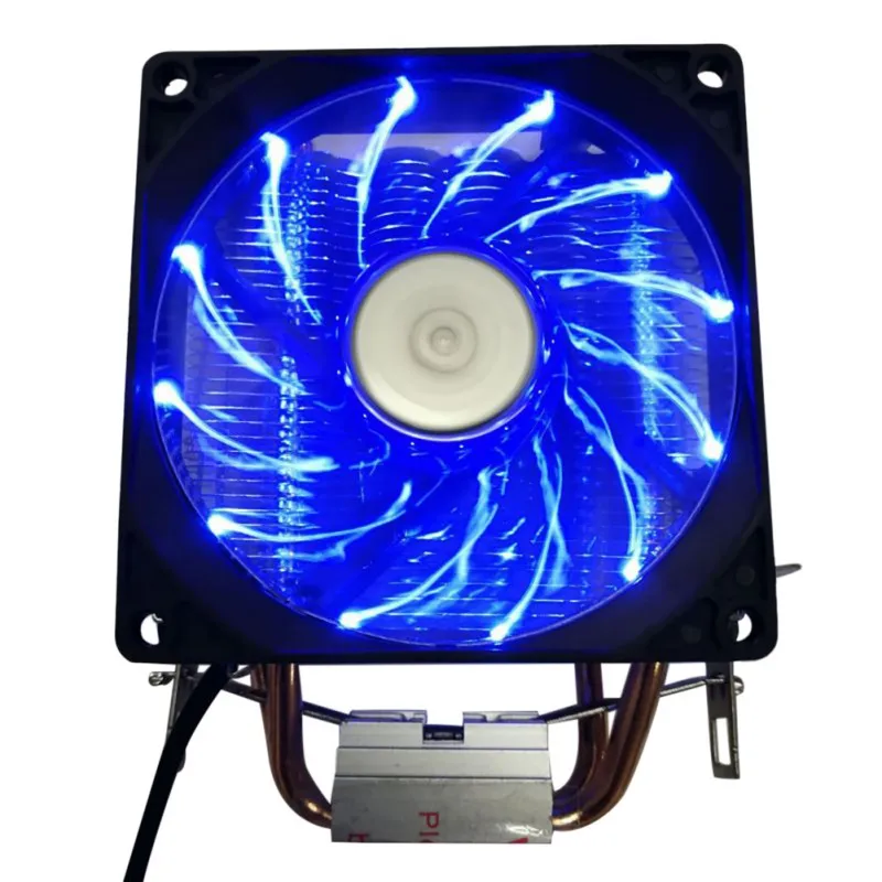 Кулер для процессора двухрядный бесшумный вентилятор охлаждения с