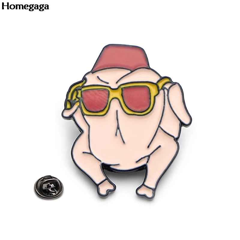 Homegaga друзья ТВ шоу Турция цинковый сплав значки для галстука para рубашка сумка
