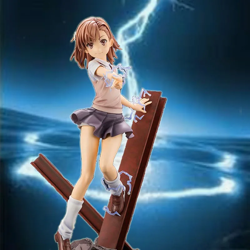 

Новинка 2021, Mikoto Misaka, японское аниме, волшебный миниатюрный персонаж из ПВХ, коллекционный подарок