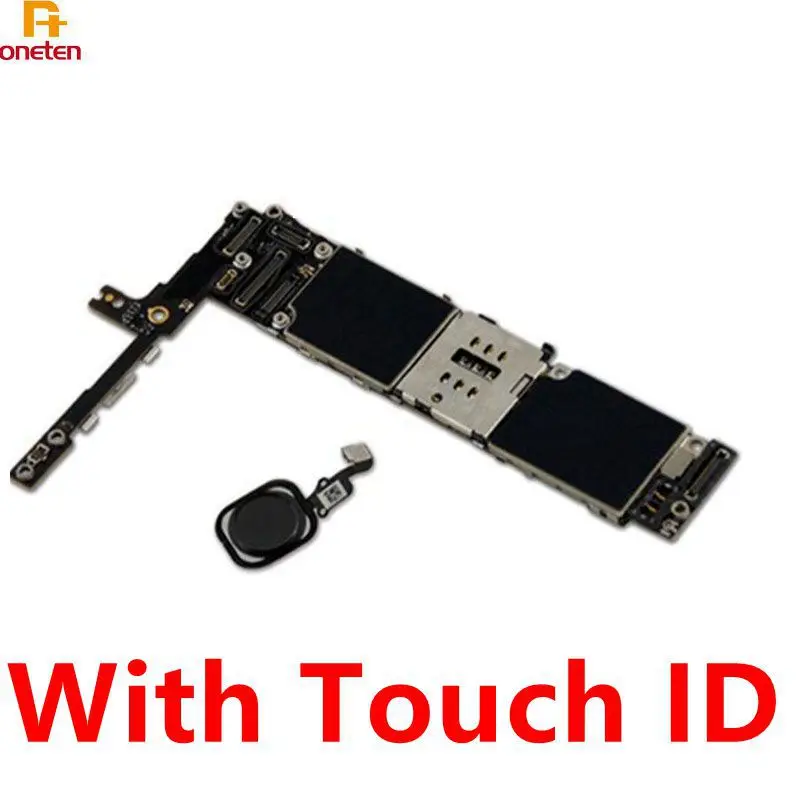 Хорошая материнская плата для iPhone 6S 6splus Touch ID iCloud Чистая работает хорошо 16 Гб 64 128