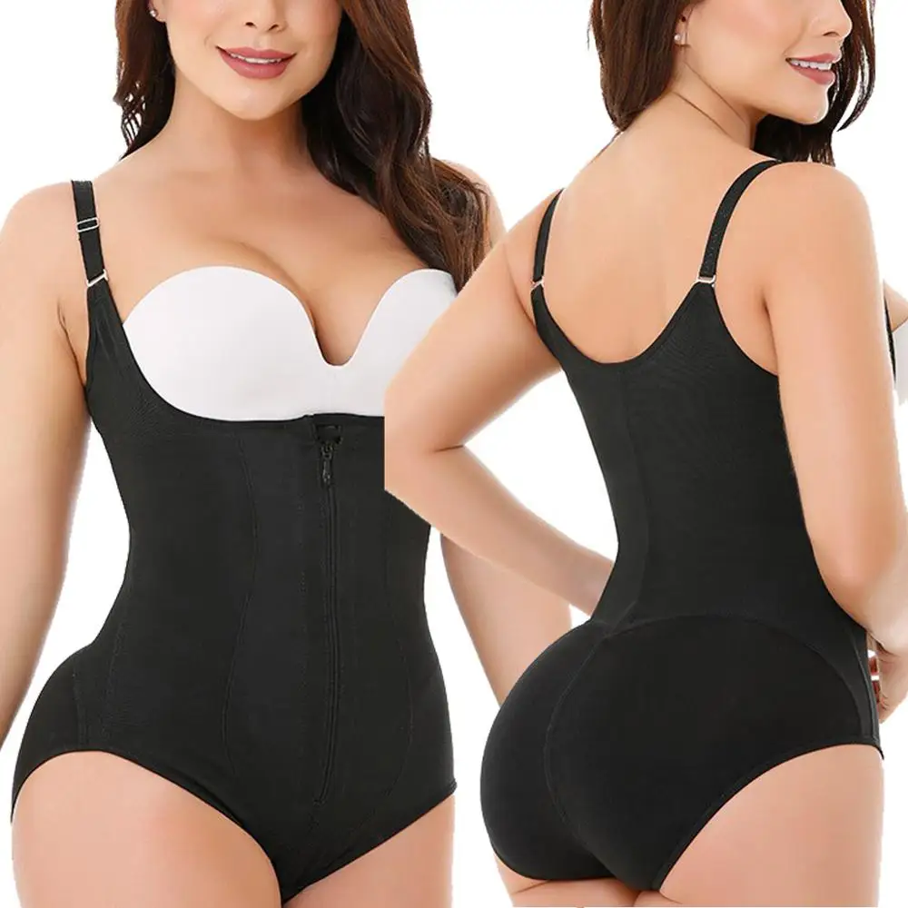 

New Full Body Shaper Waist Trainer Women's Slimming Underwear Bodysuit Shapewear Postpartum Recovery Colombian Girdles Croset