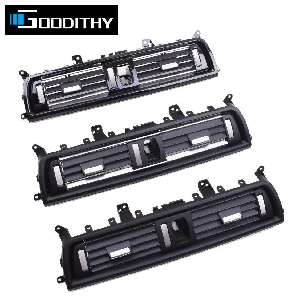 Ветровая хромированная Центральная решетка вентиляционного отверстия LHD RHD для