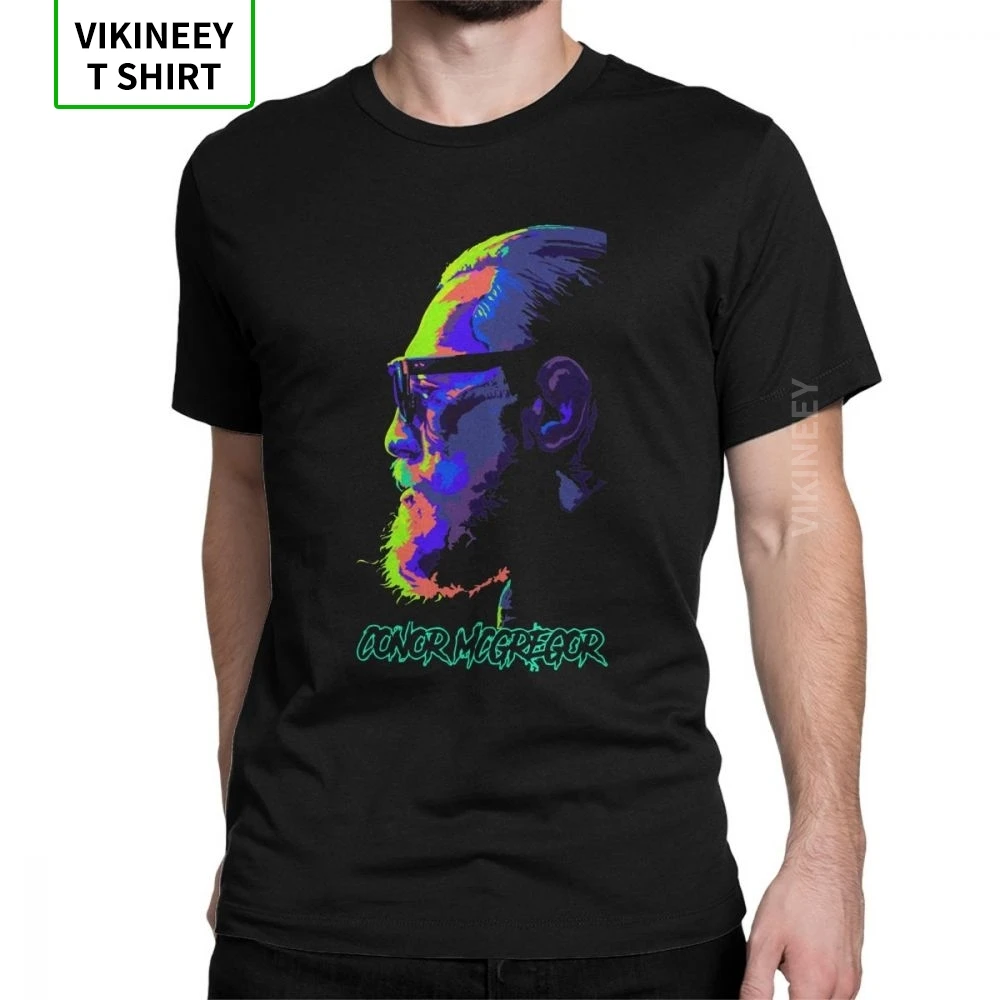 Пресловутой неоновая лампа Для Мужчин's Футболка Коннор Конор Макгрегор досуг