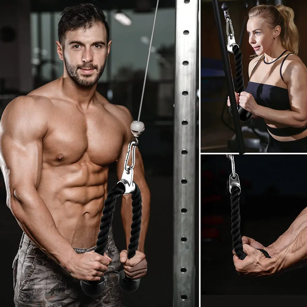 Трос для трицепса нажимной трос система крепления троса домашнего использования