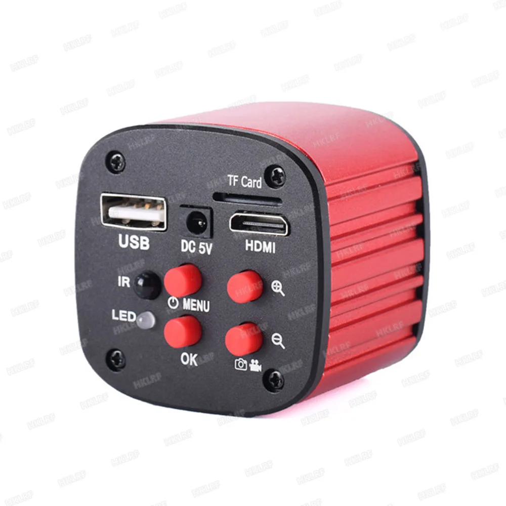 HAYEAR 16MP HD промышленный цифровой микроскоп камера USB TF карта 4K Запись видео с ИК