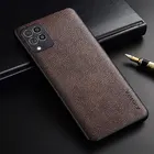 Роскошный чехол для телефона Samsung Galaxy F62, тонкий Премиум чехол из искусственной кожи, накидка, деловой стиль, чехол для Samsung Galaxy M62