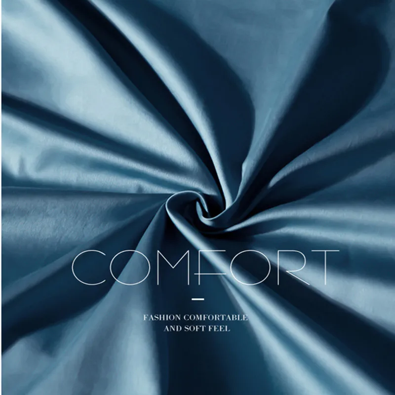 

100% Cotton Luxury Egyptian Cotton Bedding Set Queen Size Ultra Soft And Easy Care Duvetcover&2pcs Pillowcase&1sheet