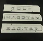 Новинка, эмблема с обычными шрифтами для PHIDEON LAMANDO ARTEON MAGOTAN PASSAT GOLF LAVIDA SAGITAR CC, стильная наклейка с логотипом для багажника