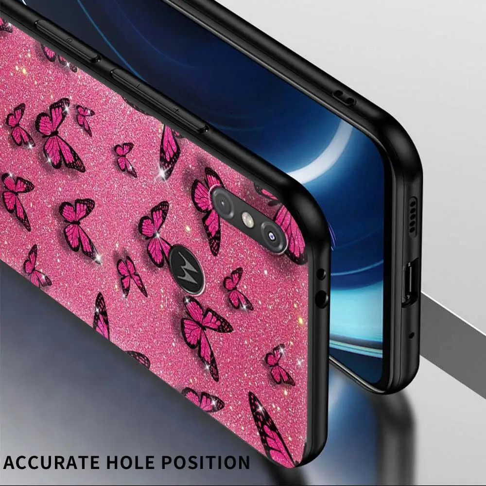case for motorola moto g9 play one fusion plus g8 power lite soft cover hype g stylus e6s e7 phone funda diamond butterfly coque free global shipping